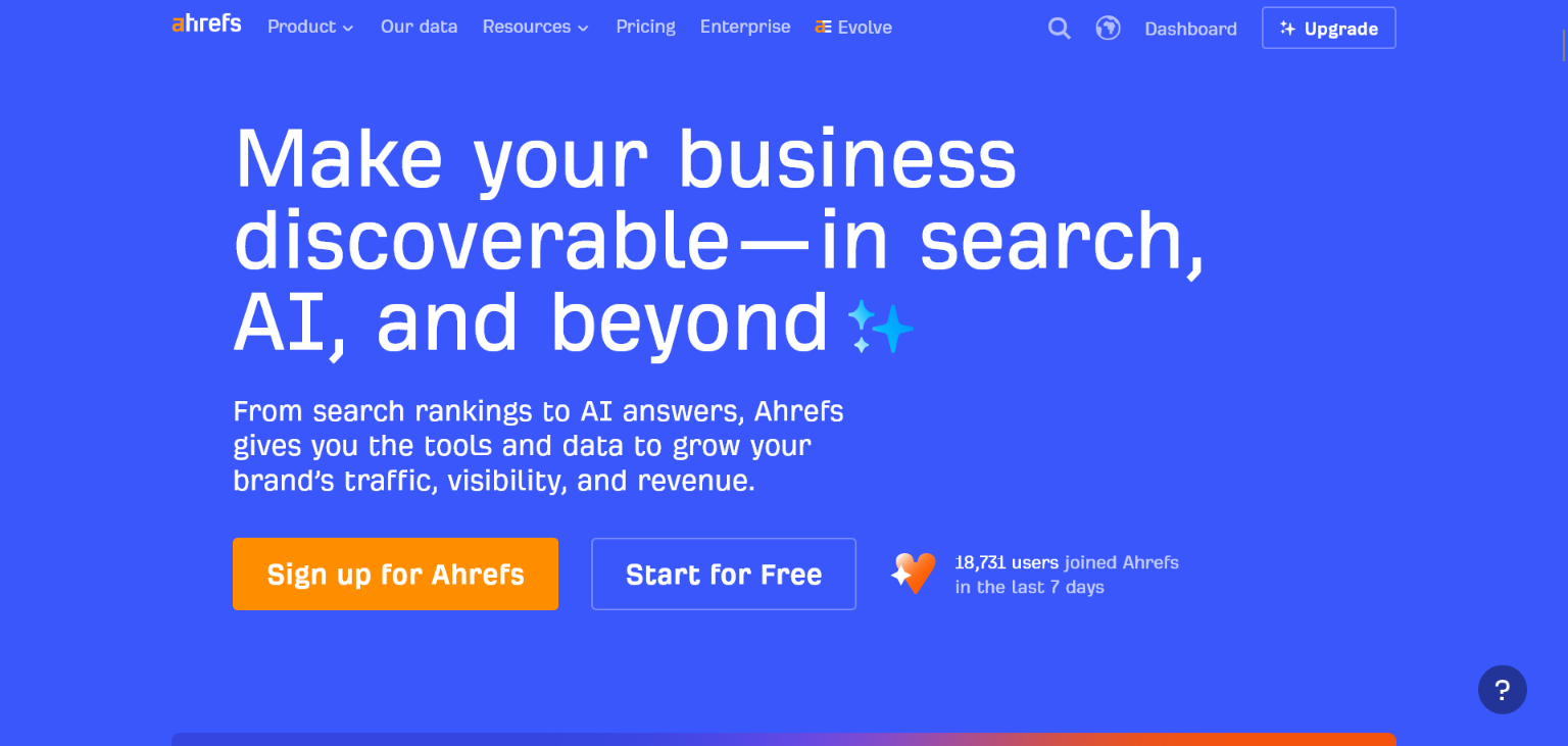 Pick One SEO and Reporting Platform