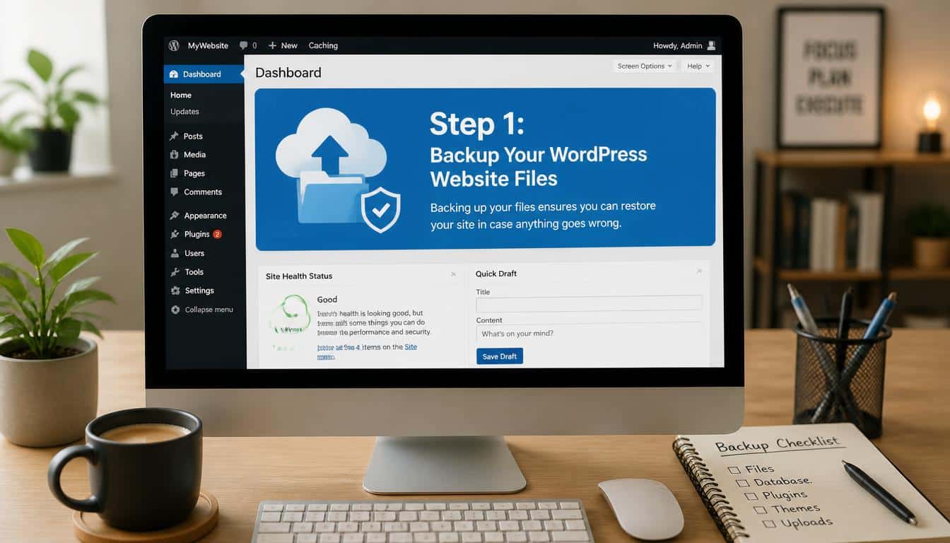 Backup Your WordPress Website Files