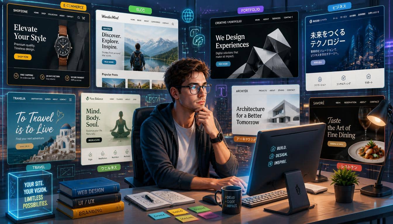 Which Theme Is Best for Different Types of Websites?