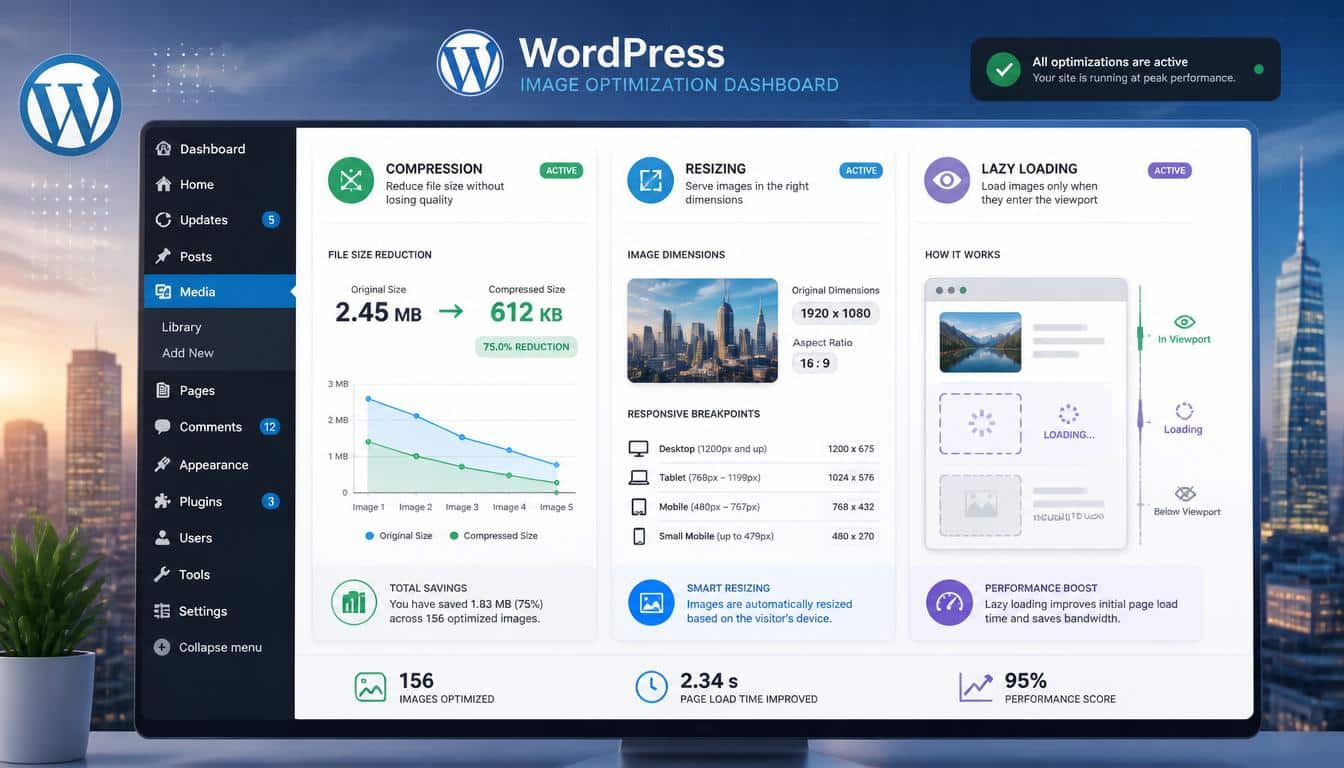 WordPress Image Optimization