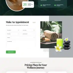 Spa Salon WordPress Theme