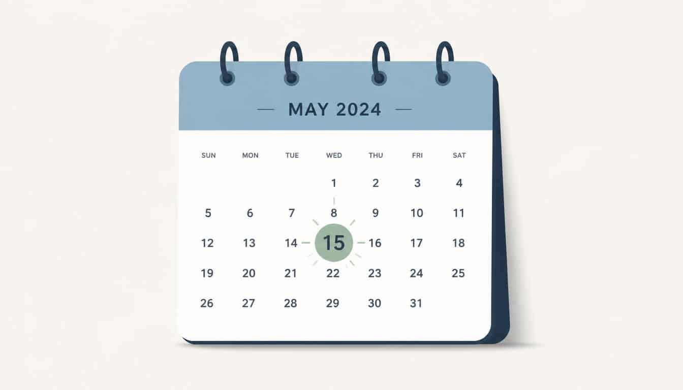 A Simple Takeaway From the Calendar