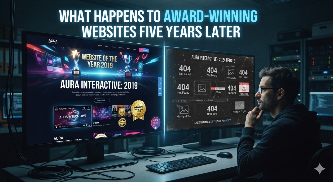 What Happens to Award-Winning Websites Five Years Later