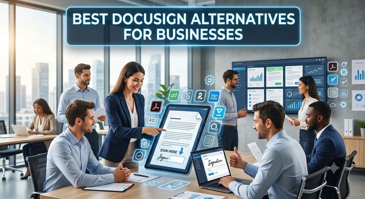 Best DocuSign Alternatives for Businesses