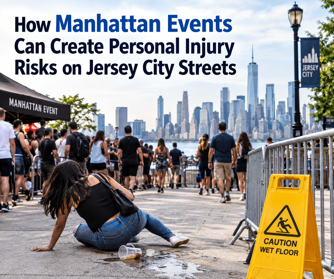 How Manhattan Events Can Create Personal Injury Risks on Jersey City Streets