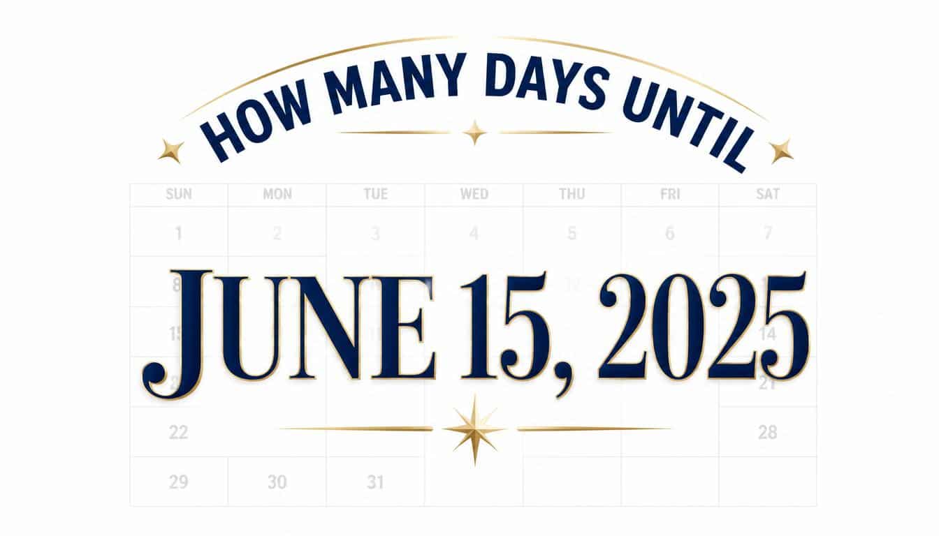 How Many Days Until a Date?