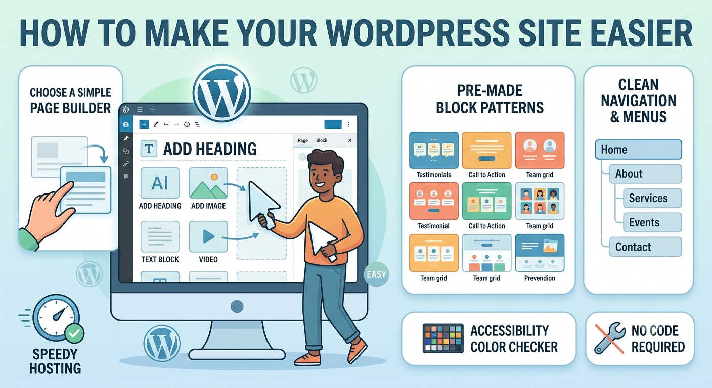 How to Make Your WordPress Site Easier