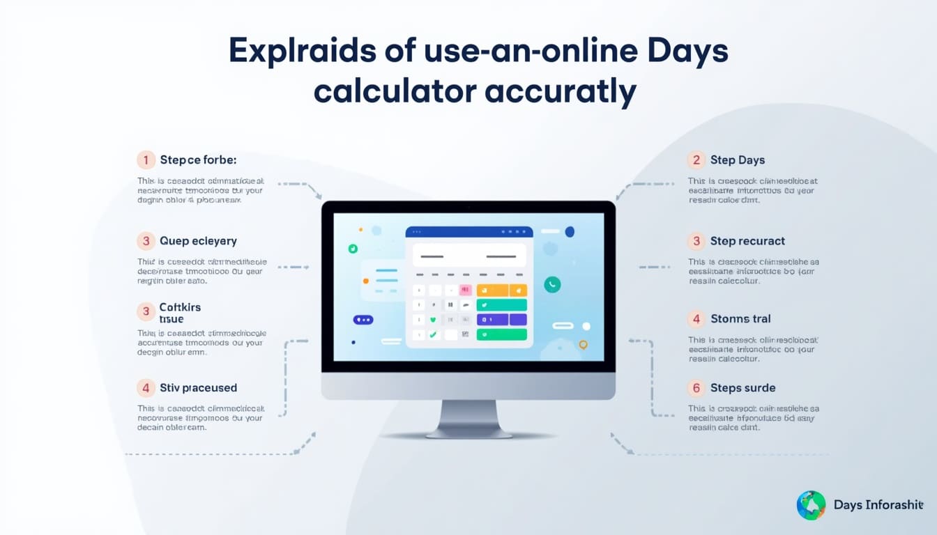 How to Use a Days Calculator Online Correctly