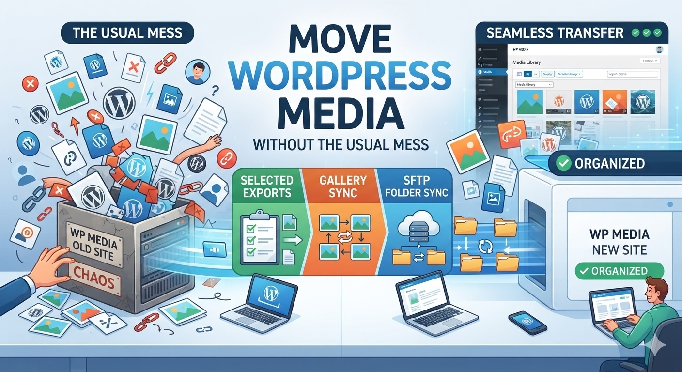 Move WordPress Media Without the Usual Mess