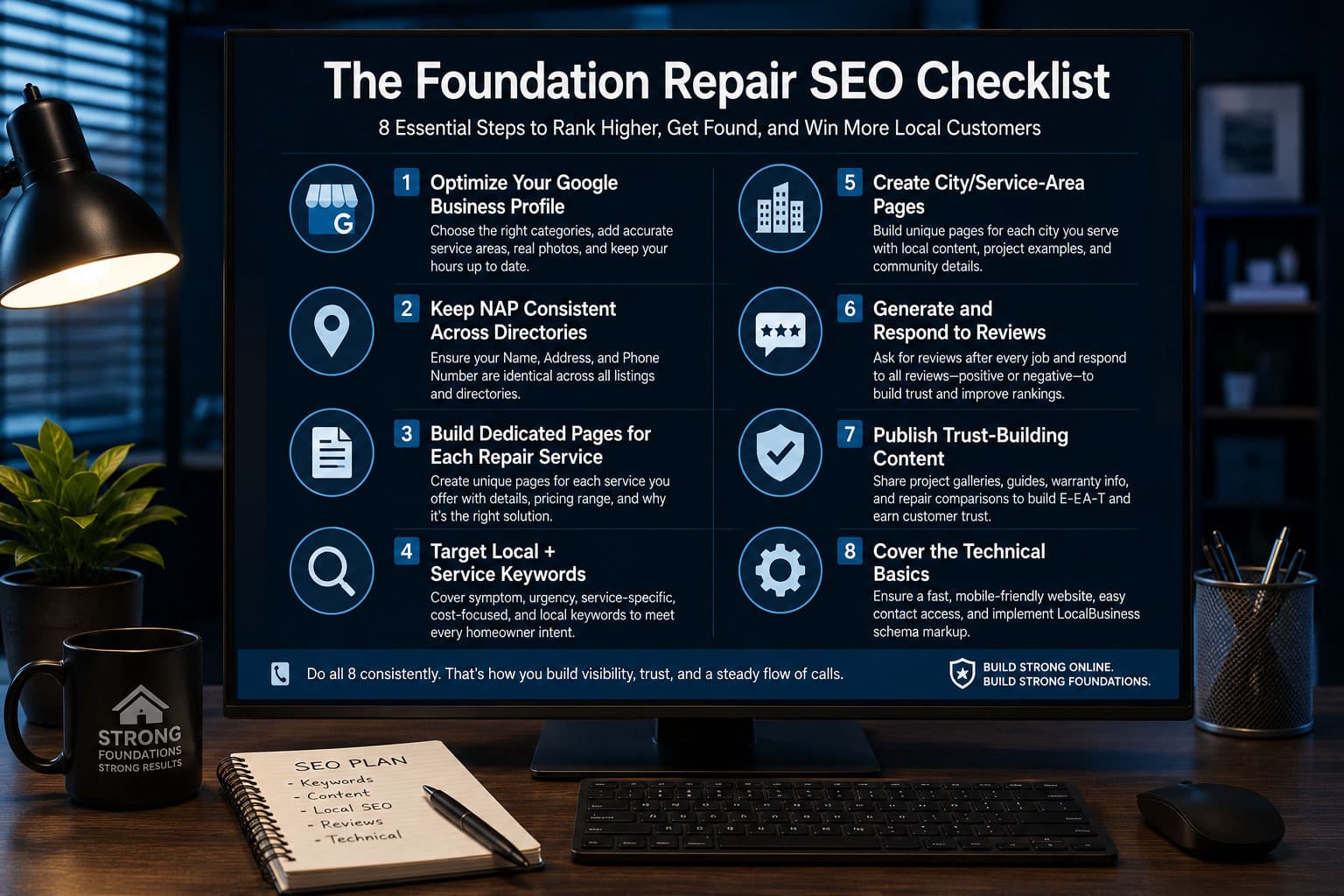 The Foundation Repair SEO Checklist