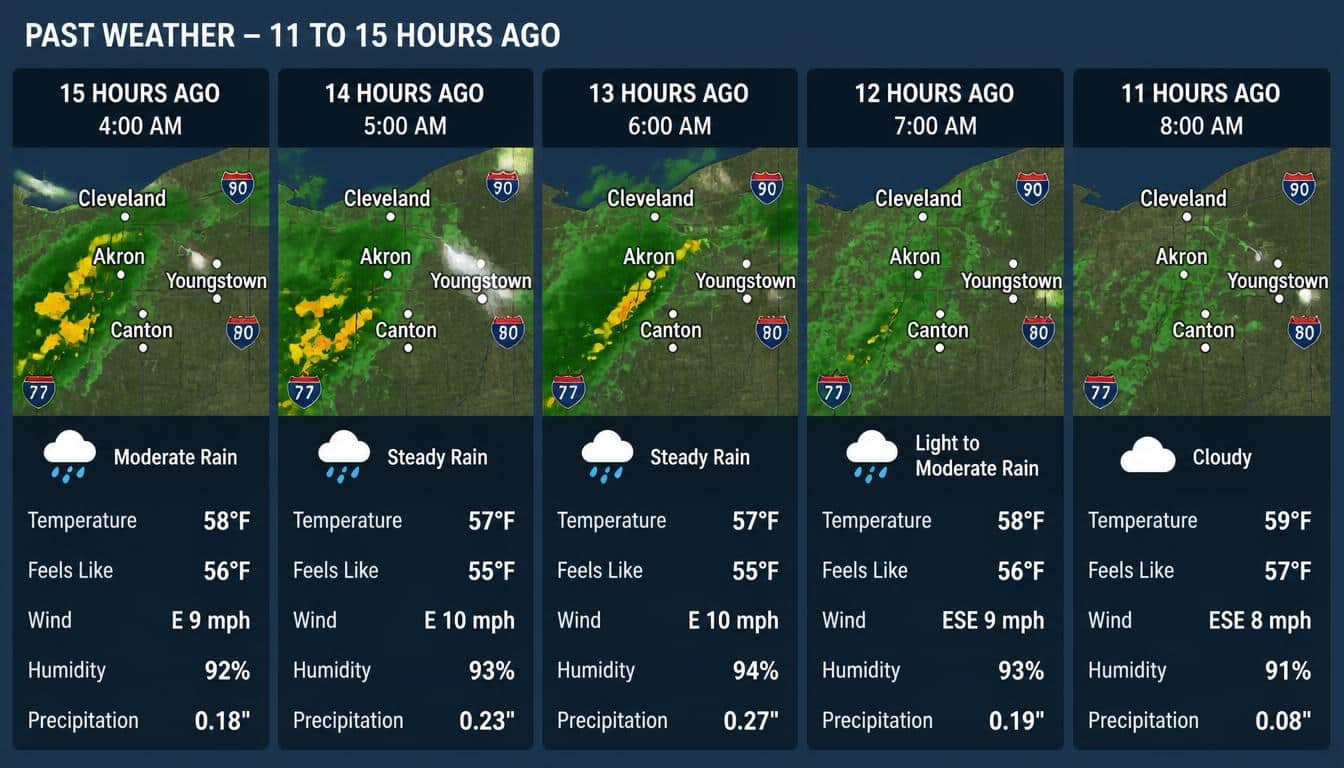 What About 11, 12, 13, 14, and 15 Hours Ago?