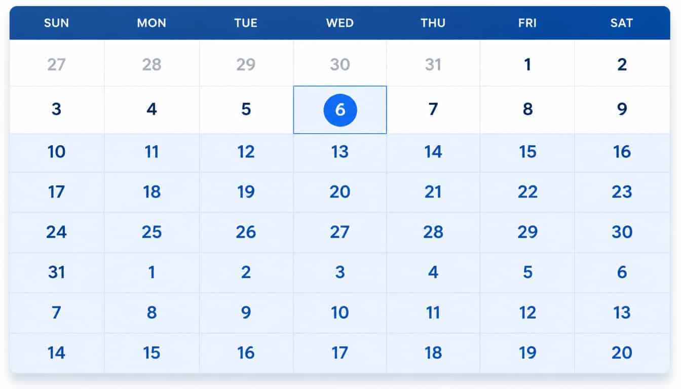 What Date Is 14 Weeks From Today?