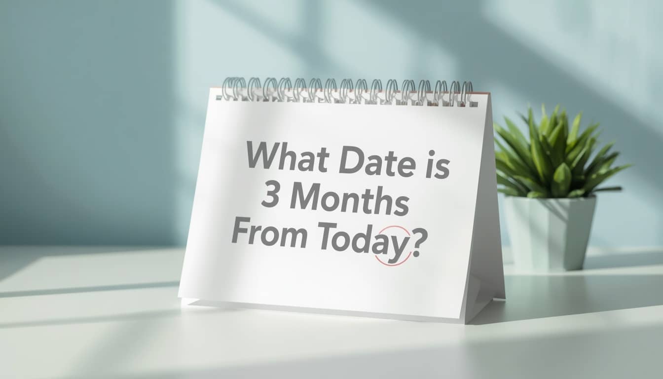 What Date Is 3 Months From Today