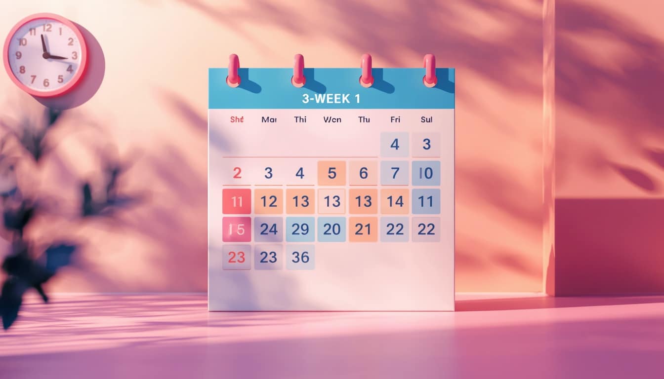 What Date Comes 3 Weeks After Today