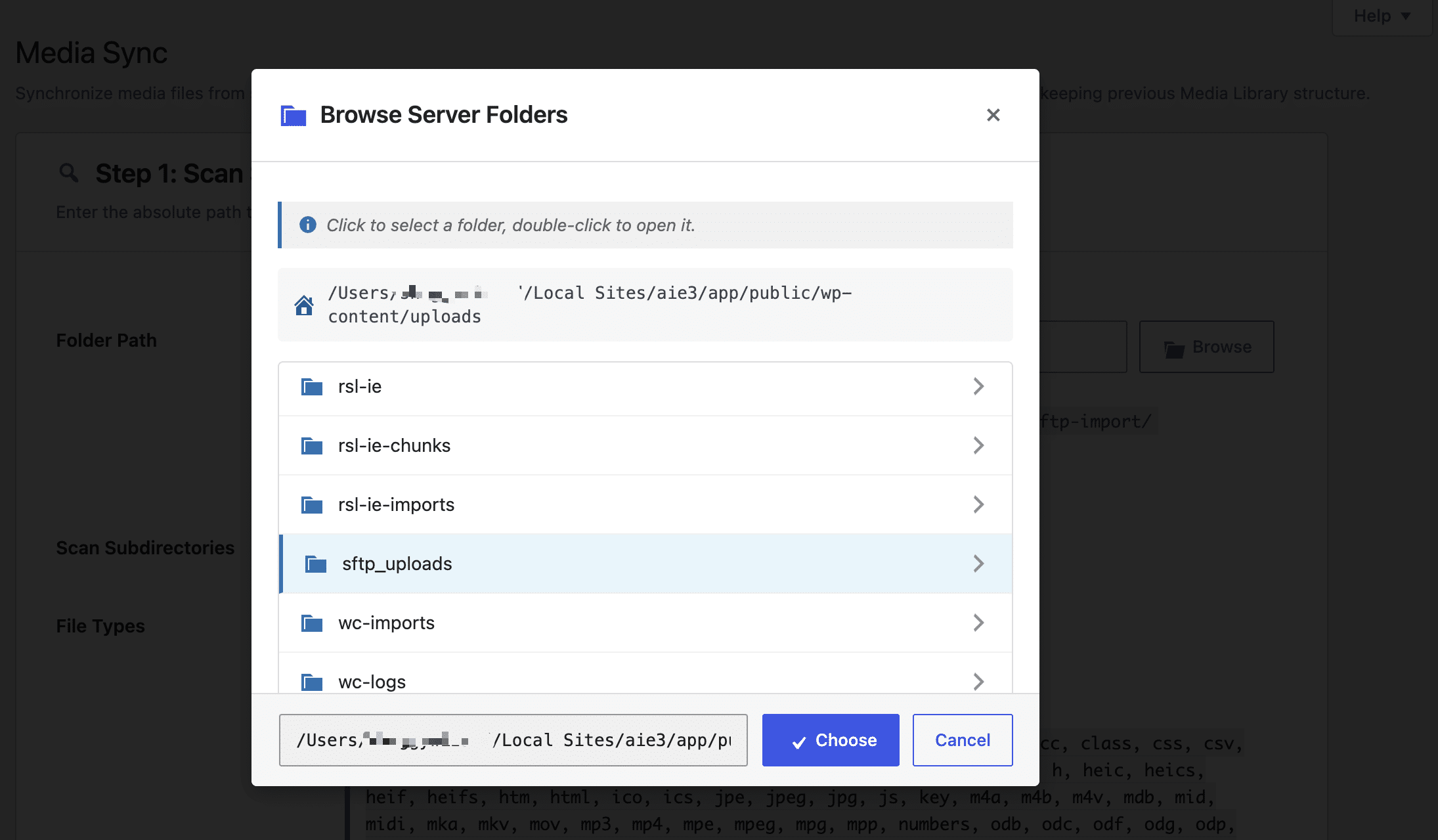 How to Sync Any SFTP-Uploaded Site Folder with the Media Library