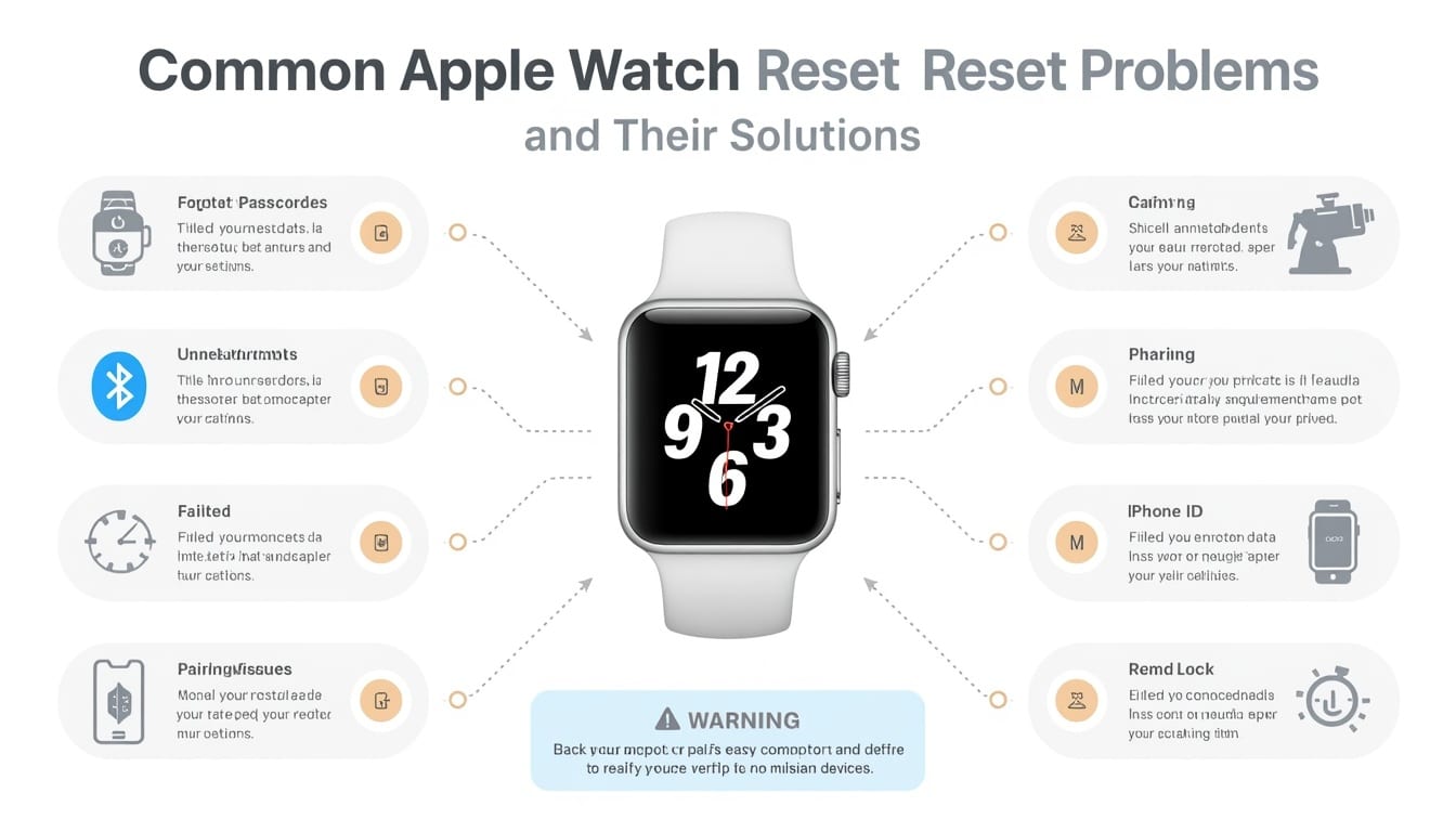 Common Apple Watch Reset Problems and Their Solutions