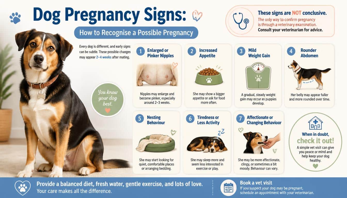 Dog Pregnancy Signs: How to Recognise a Possible Pregnancy