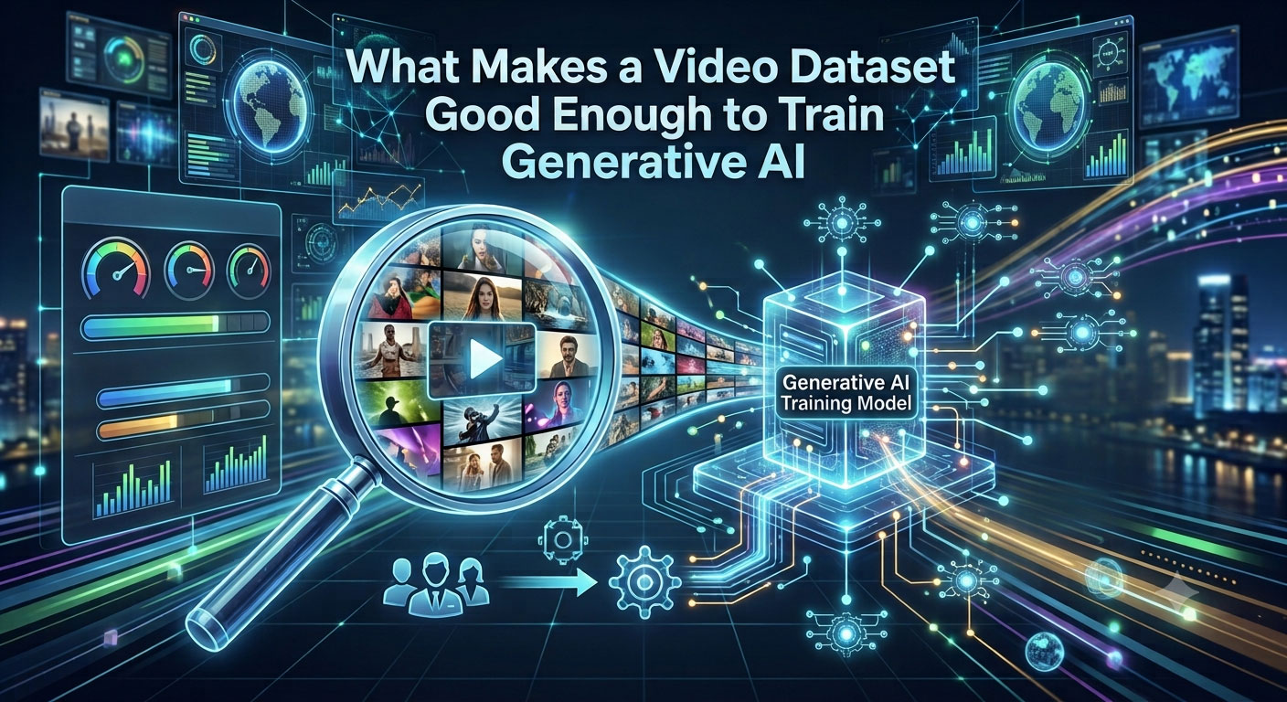 What Makes a Video Dataset Good Enough to Train Generative AI
