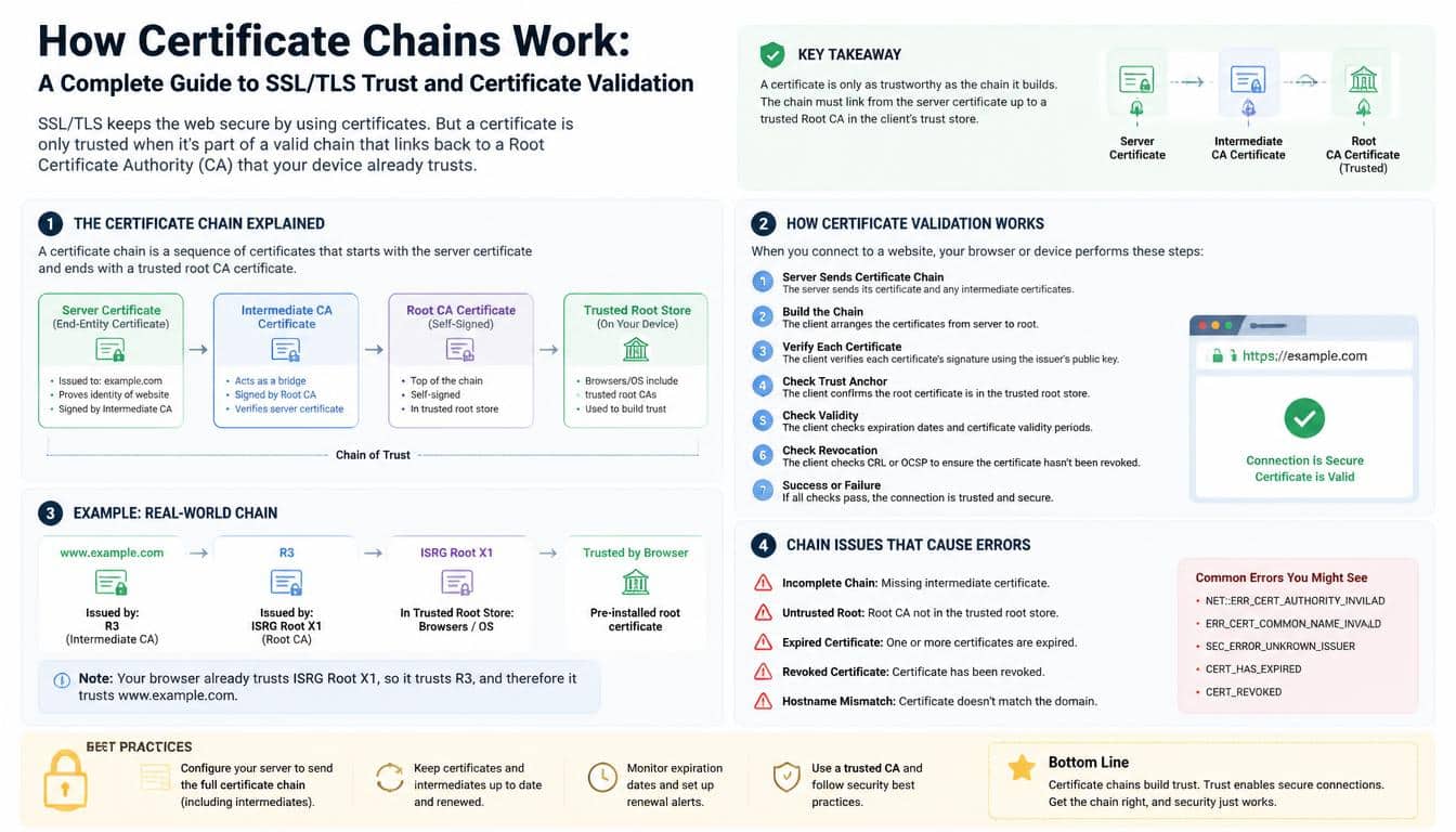 How Certificate Chains Work