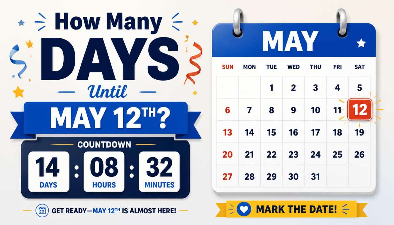 How Many Days Until May 12th?