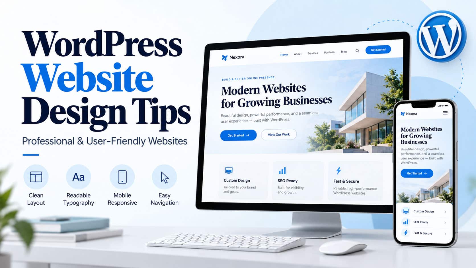WordPress Website Design Tips to Create a Professional and User-Friendly Website
