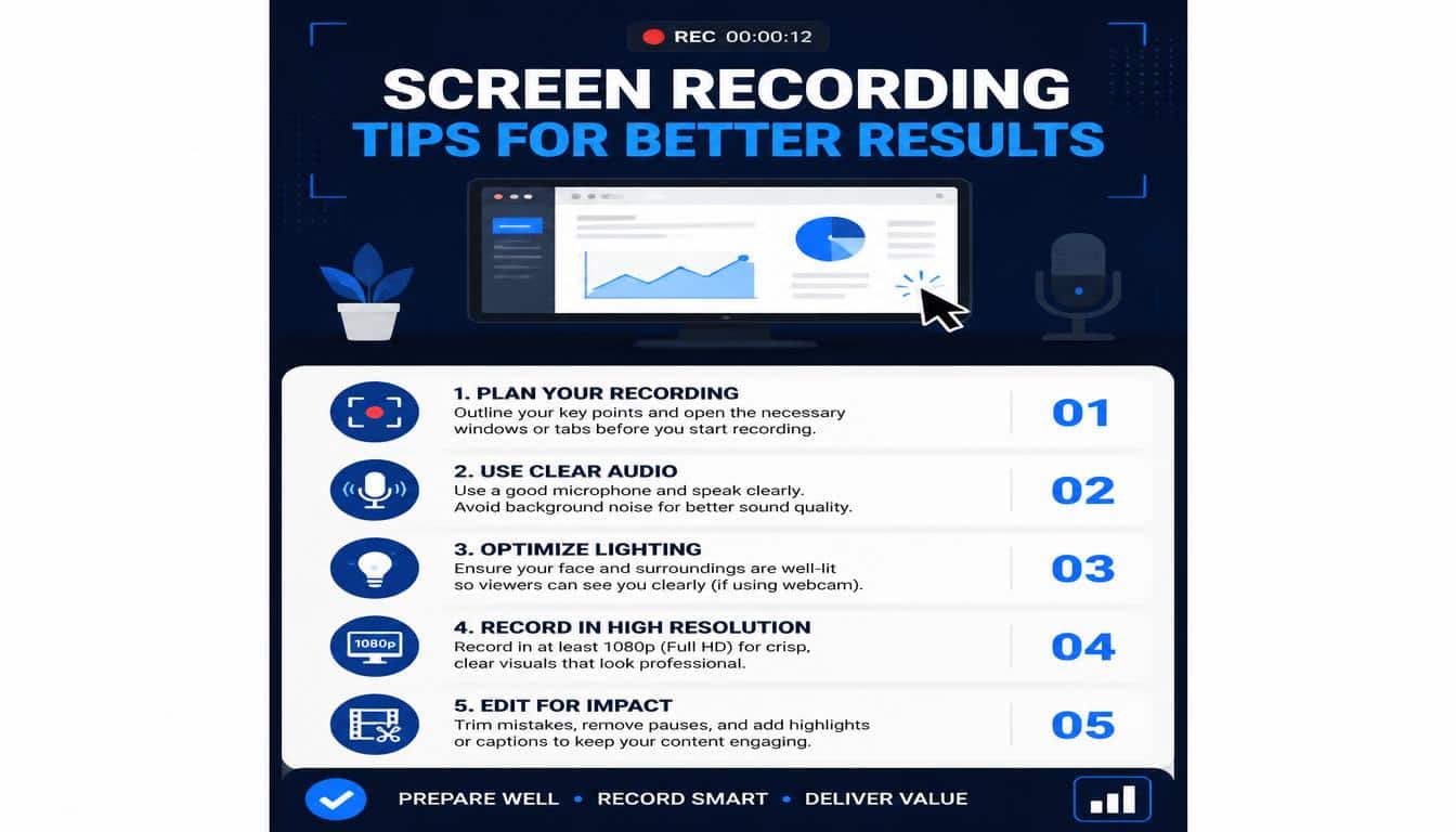 Screen Recording Tips for Better Results