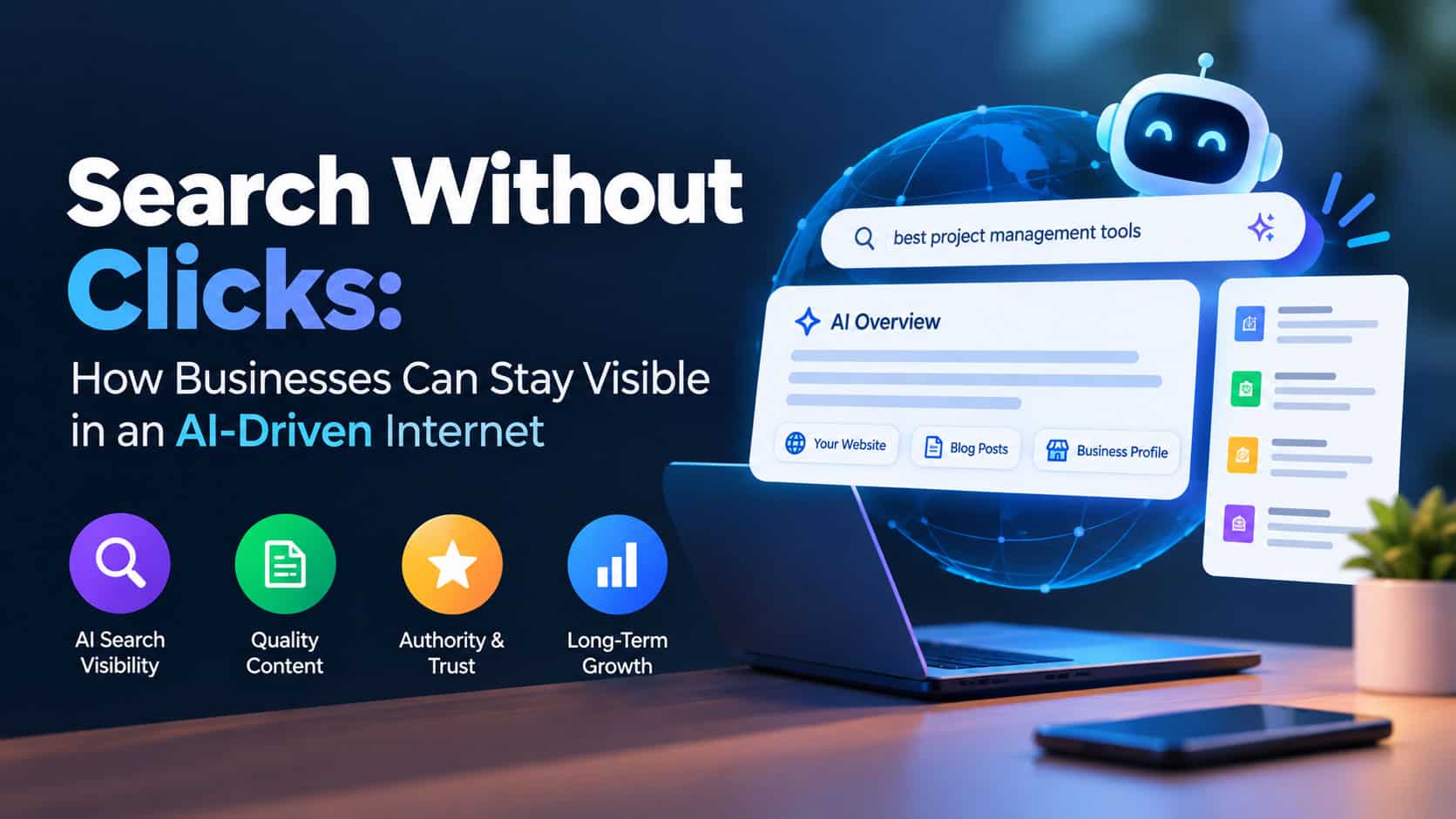 Search Without Clicks: How Businesses Can Stay Visible in an AI-Driven Internet