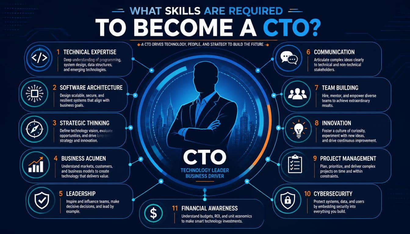 What Skills Are Required to Become a CTO