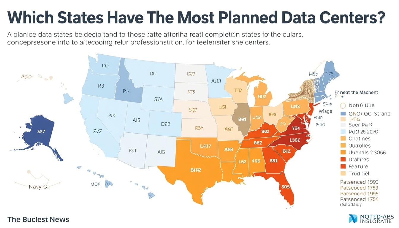 Which States Have the Most Planned Data Centers
