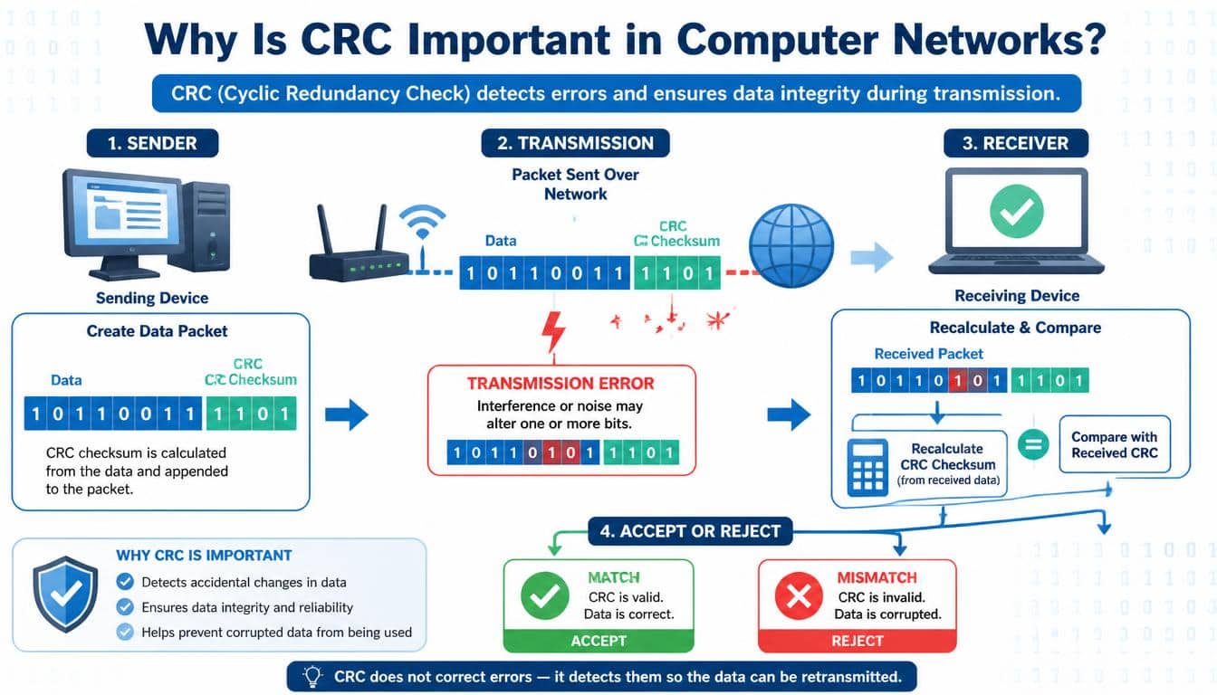 Why Is CRC Important in Computer Networks