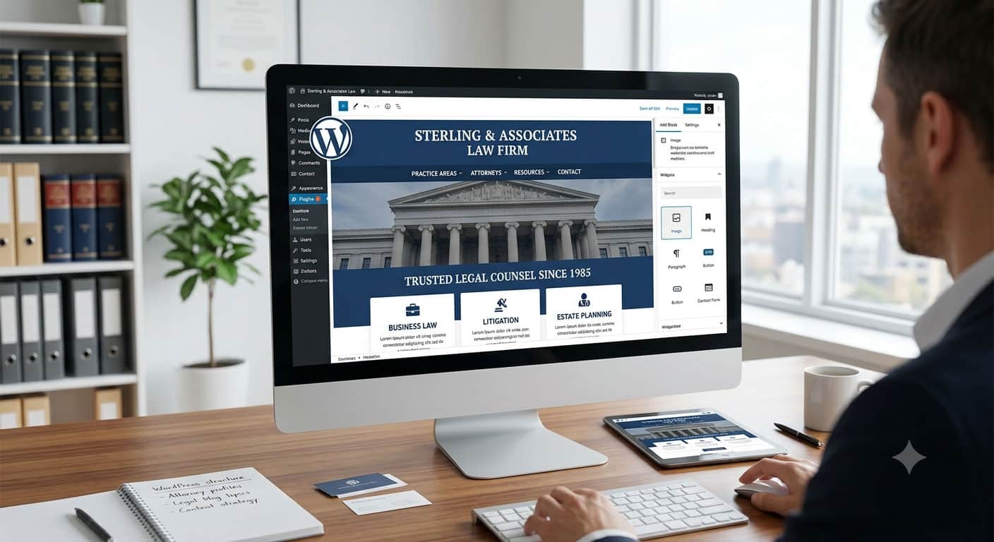 Building a WordPress Website for a Law Firm