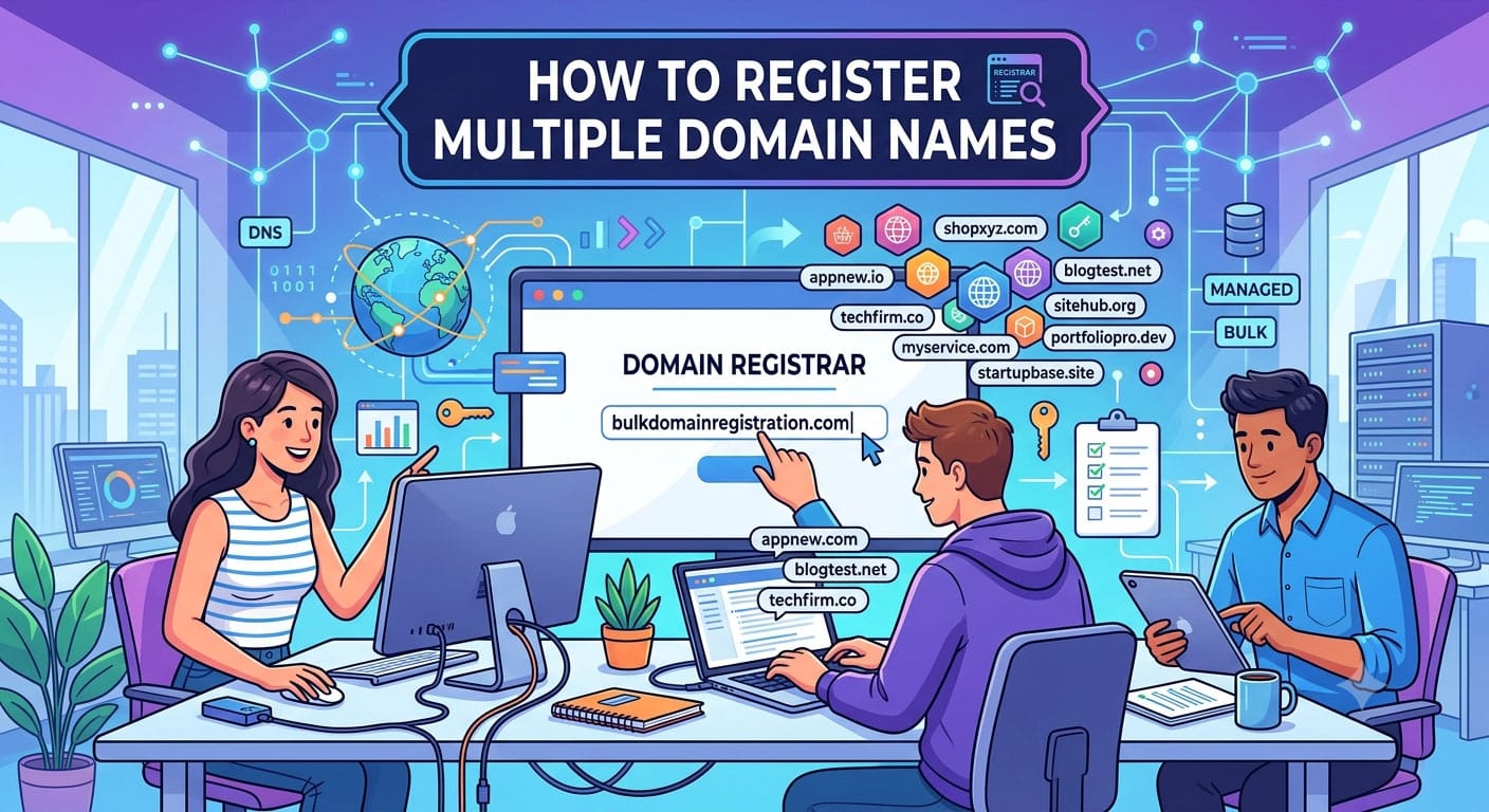 How to Register Multiple Domain Names